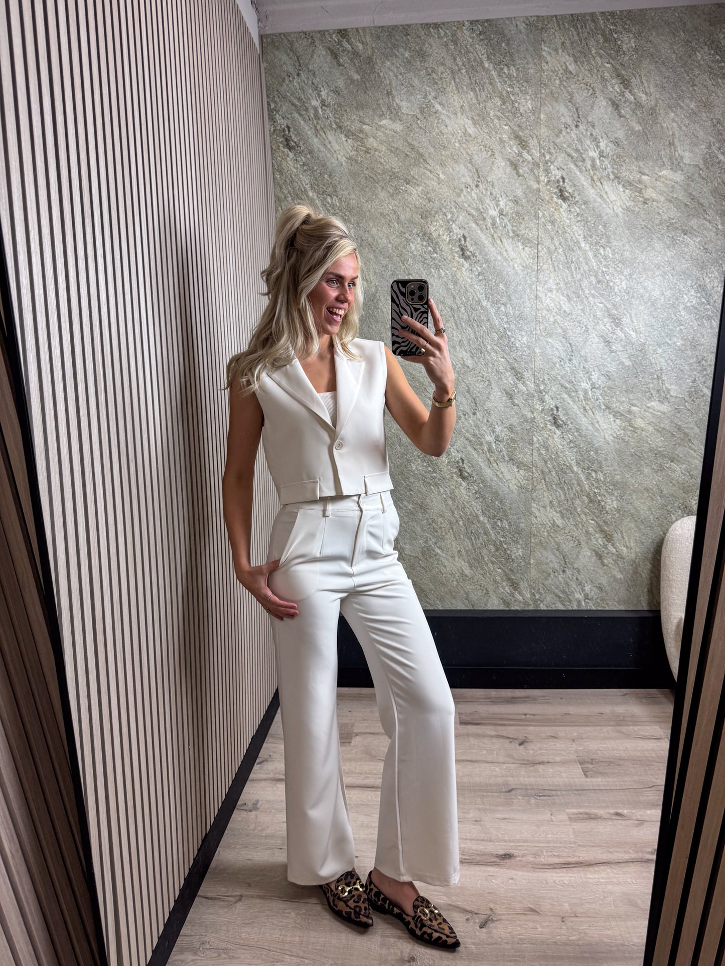Cropped Gilet Lot