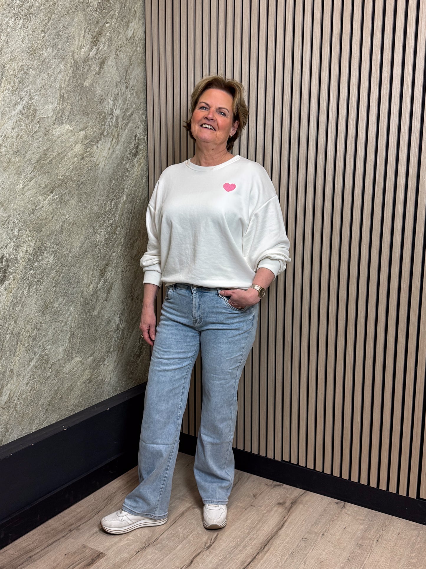 Norfy Straight Leg Jeans - Light Blue