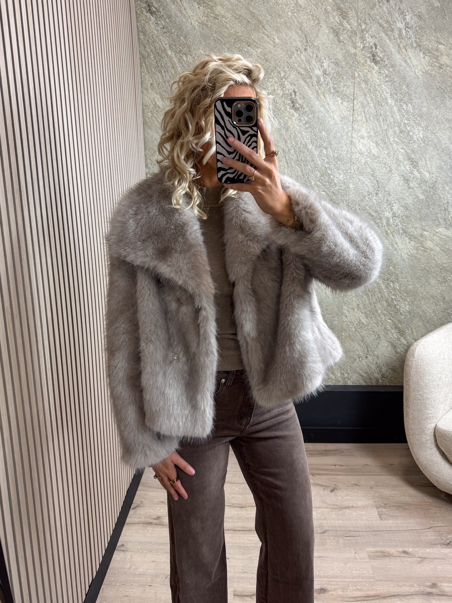 Fake Fur Jasje
