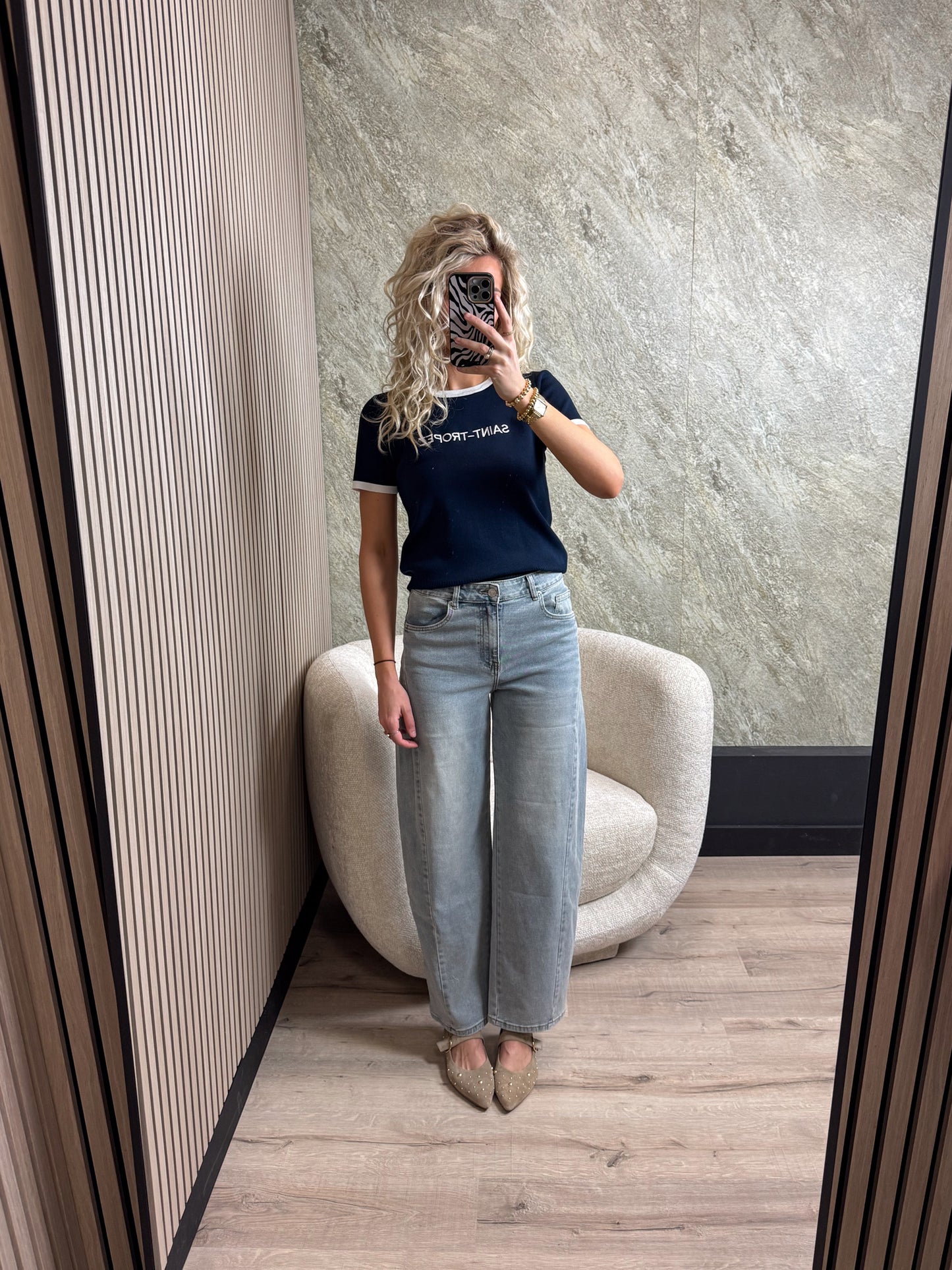 Wide Balloon Jeans