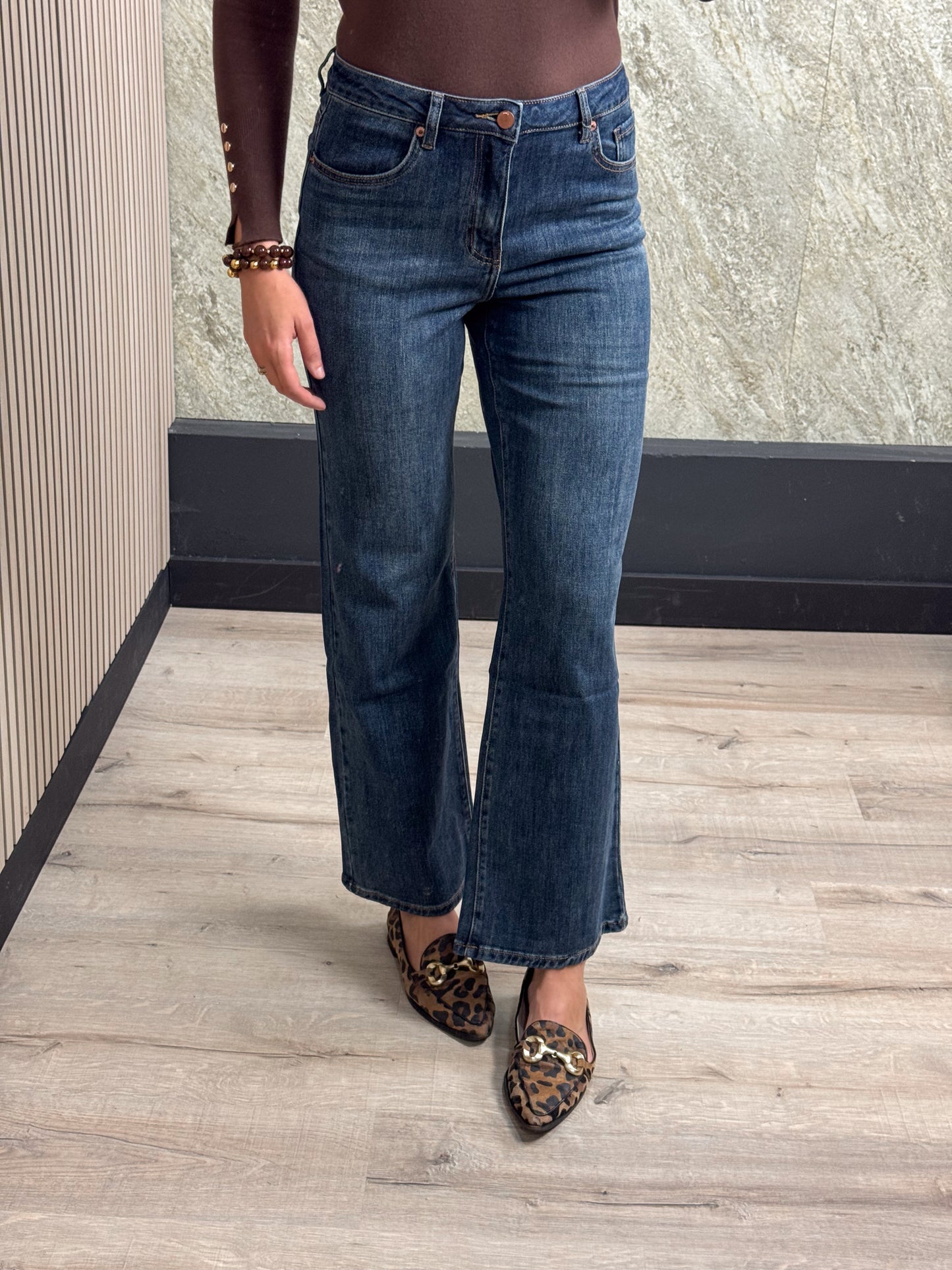 Wide Leg Jeans Flo