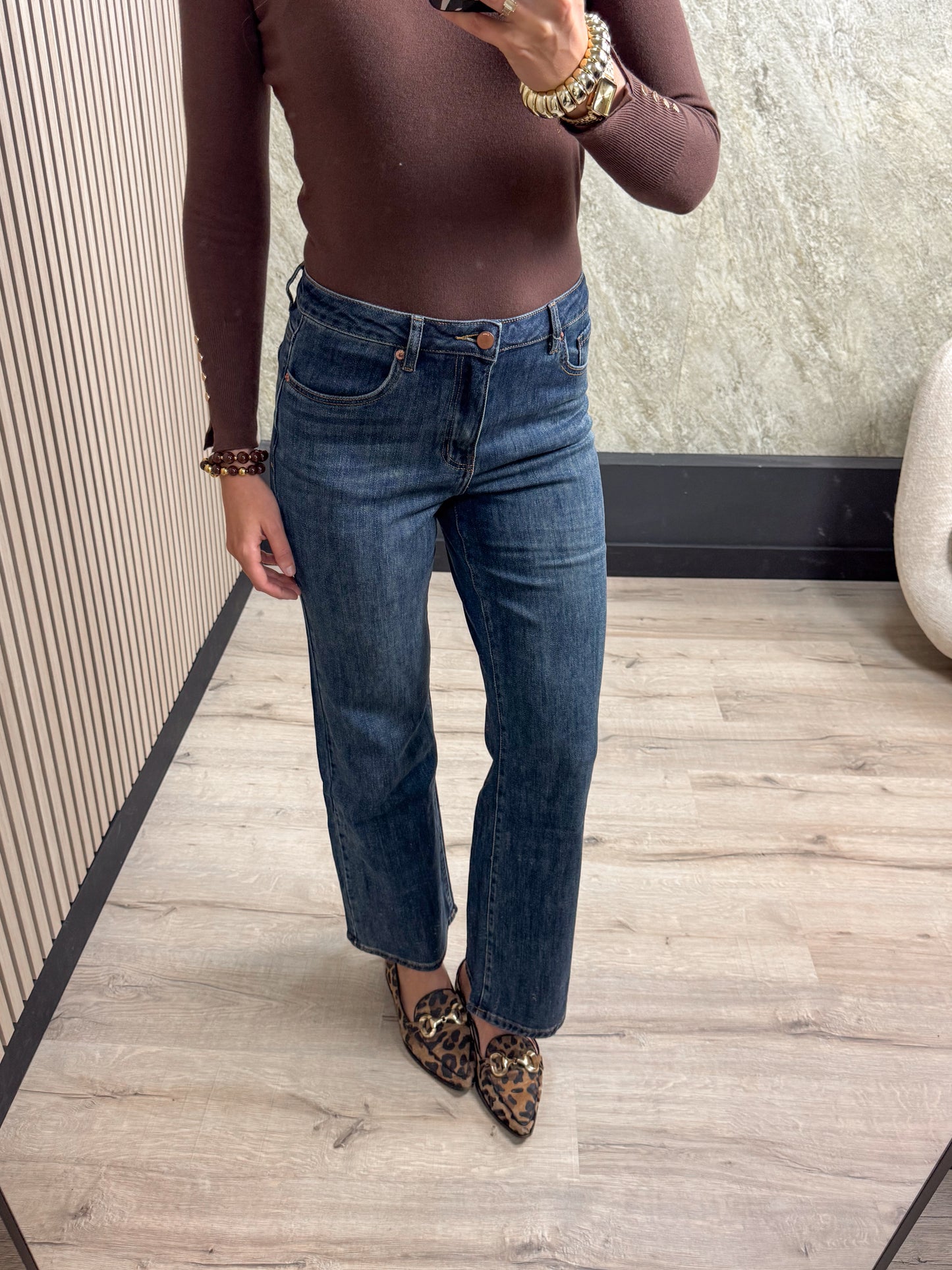 Wide Leg Jeans Flo