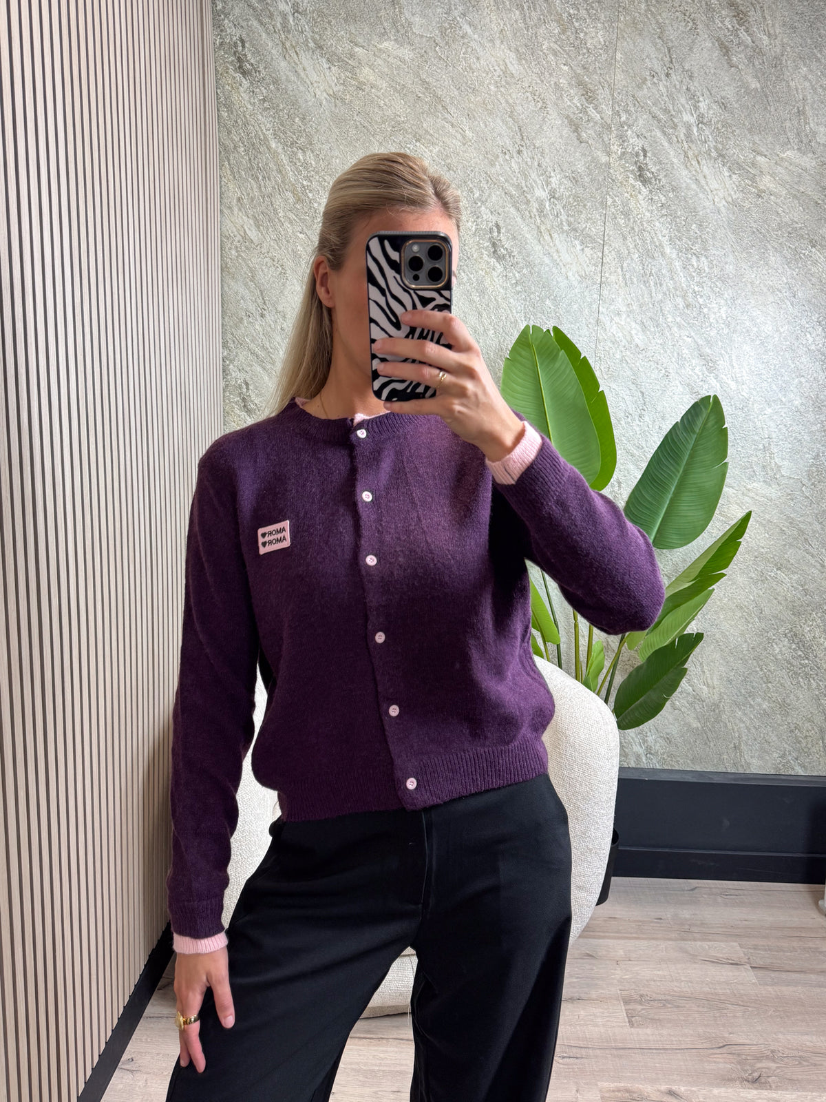 Vest Amour - Plum