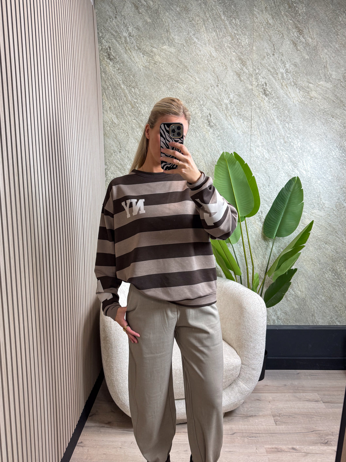 Sweater New York - Taupe