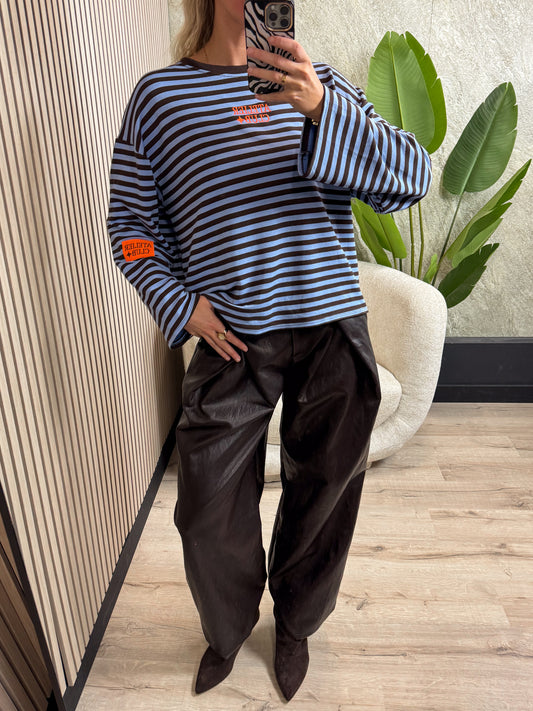 Longsleeve Atelier - Blauw