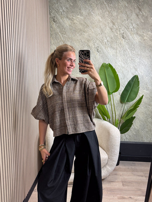 Blouse Fae - Bruin