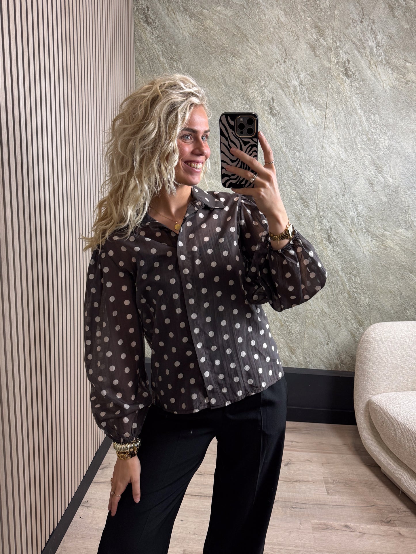 Polkadot Blouse
