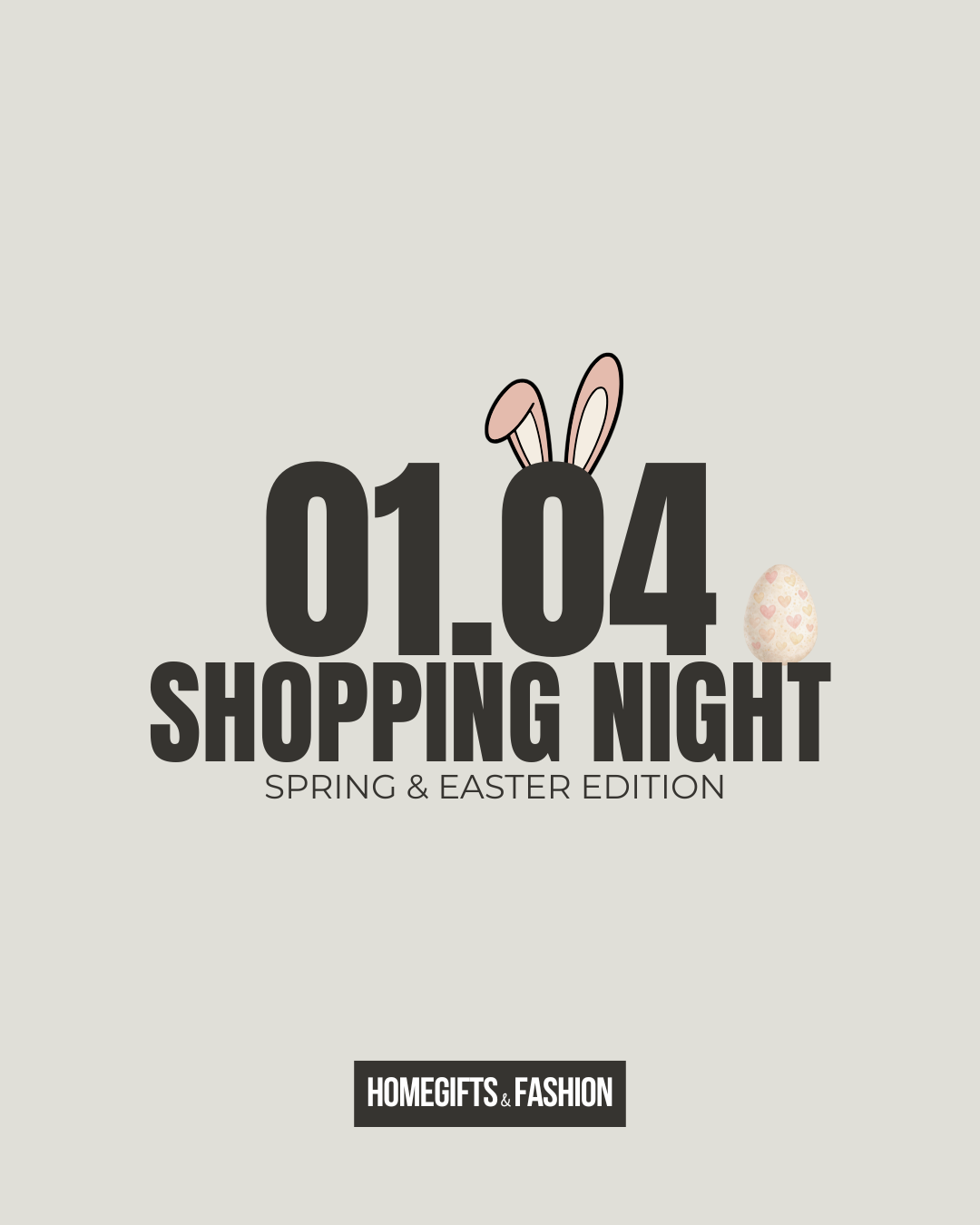 Shopping Night - 1 April
