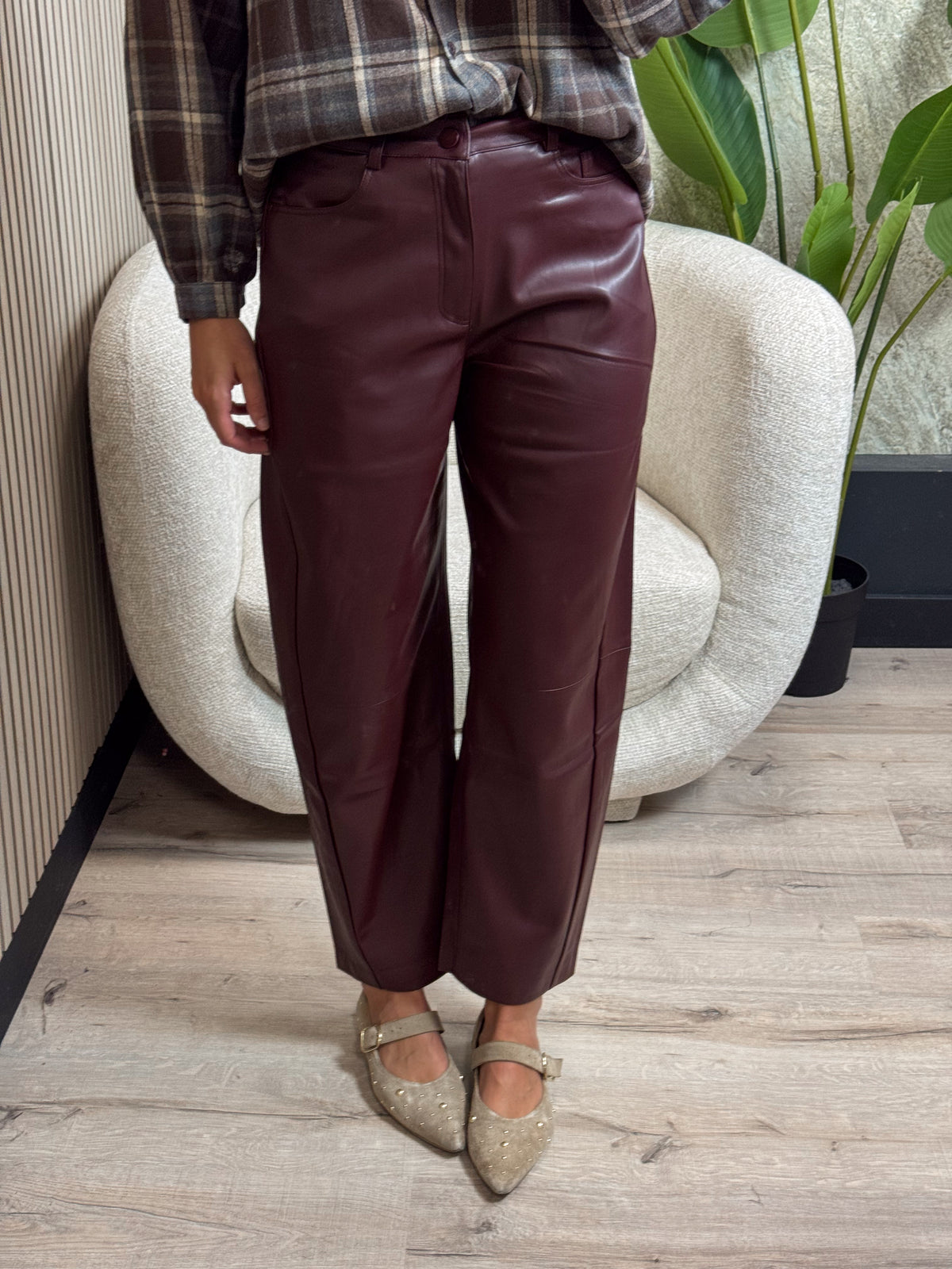 Leren Balloon Broek