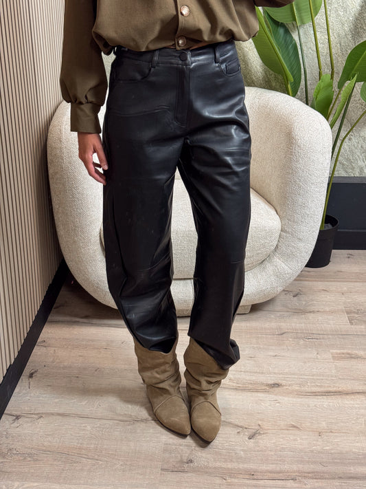 Leren Balloon Broek