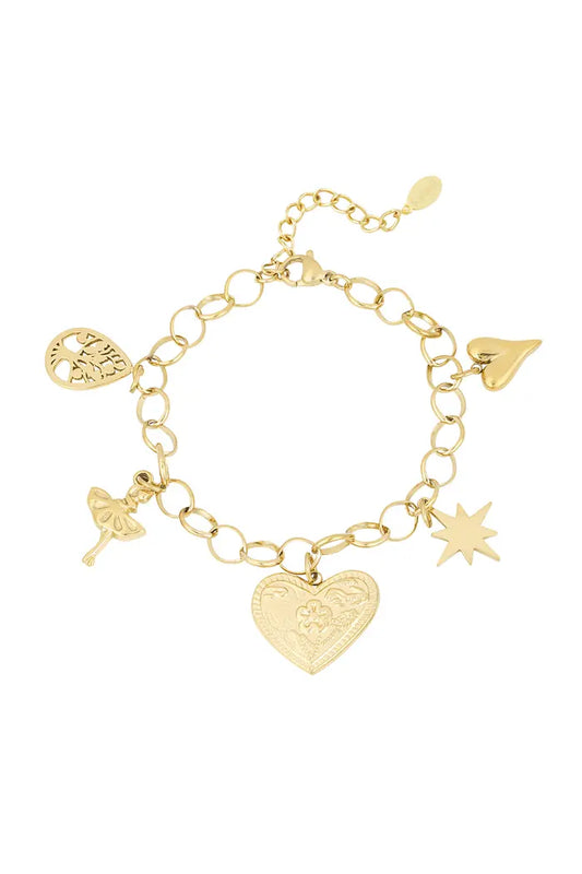 Heart Bedelarmband