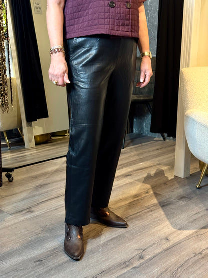 PU Leather Broek