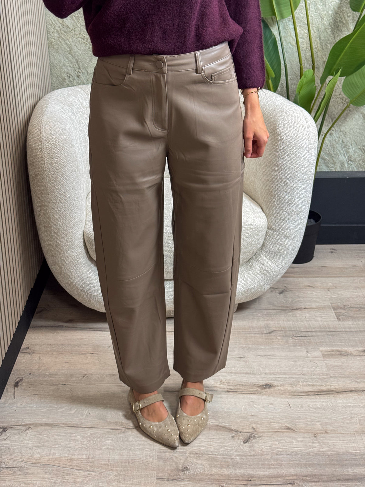 Leren Balloon Broek