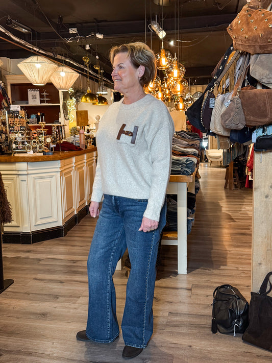 Straight Leg met Studs