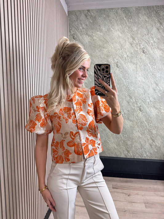 Flower blouse