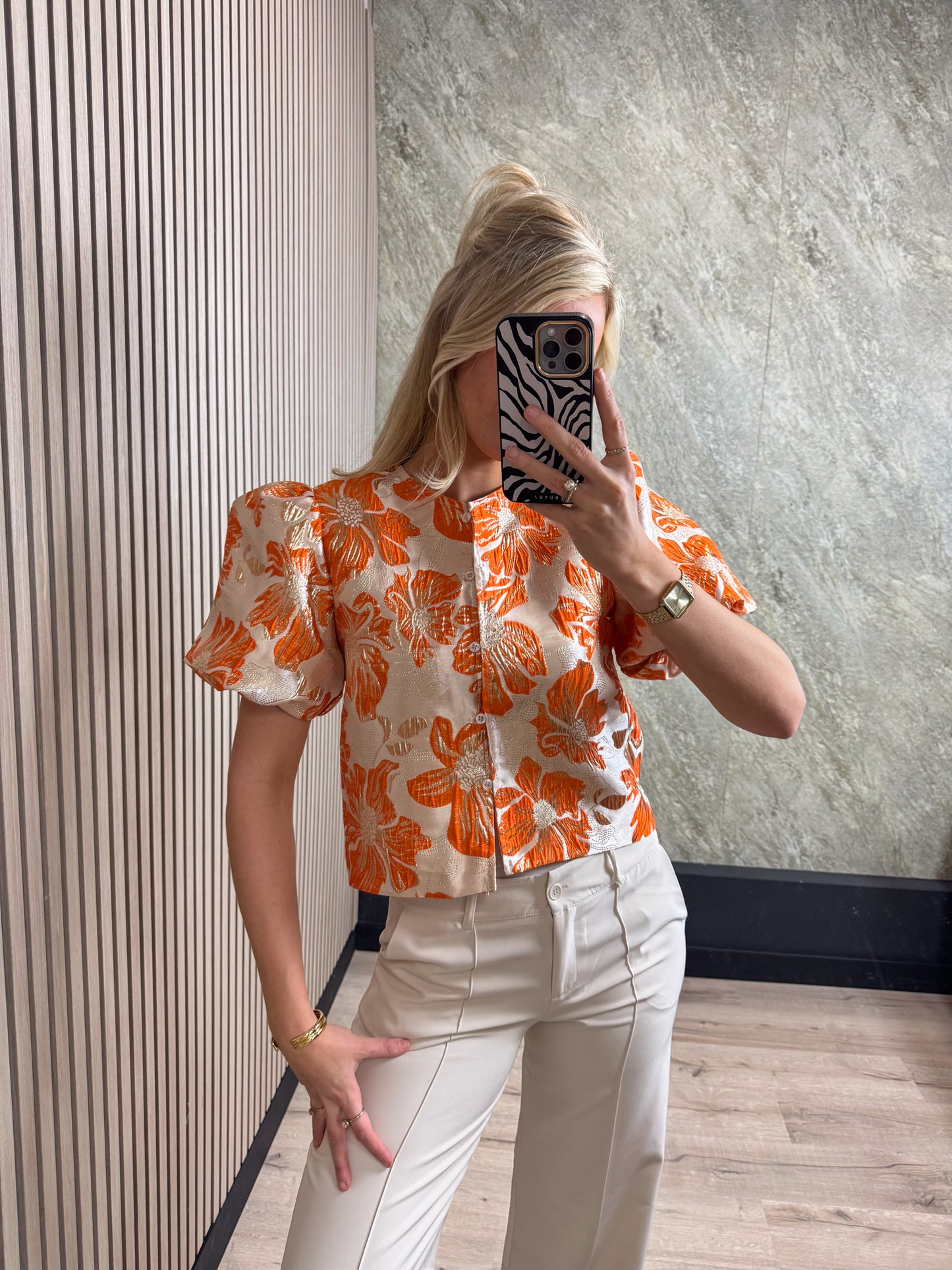 Flower blouse