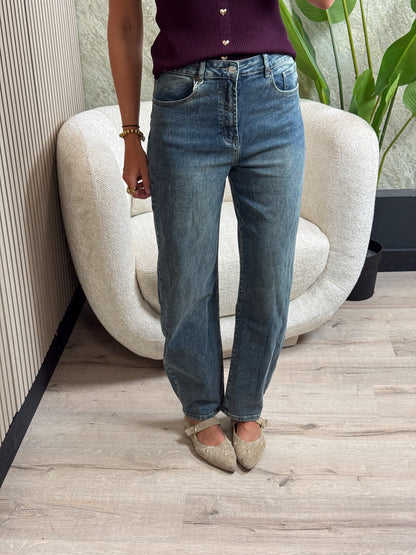 Barrel Jeans - Denim
