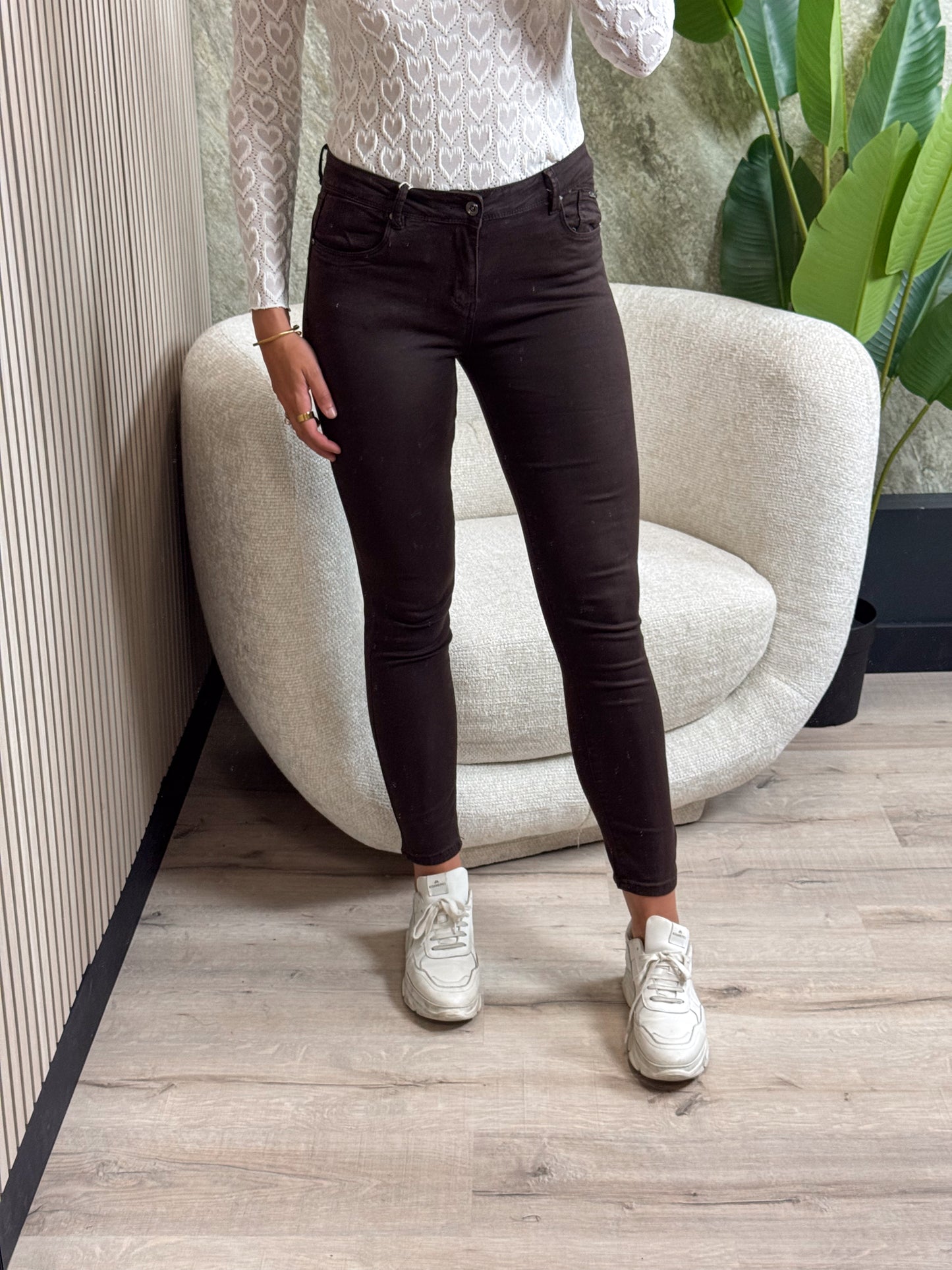 Norfy Skinny Jeans - Bruin