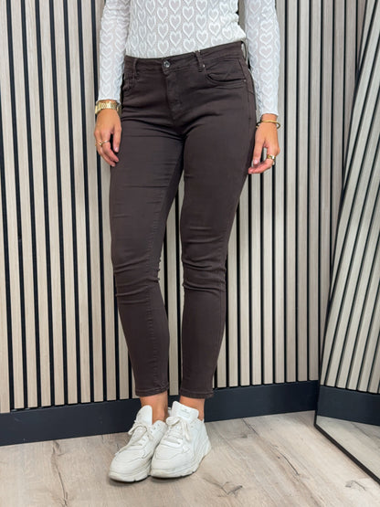Norfy Skinny Jeans - Bruin