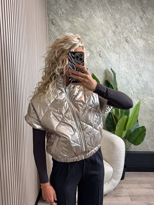 Padded bodywarmer