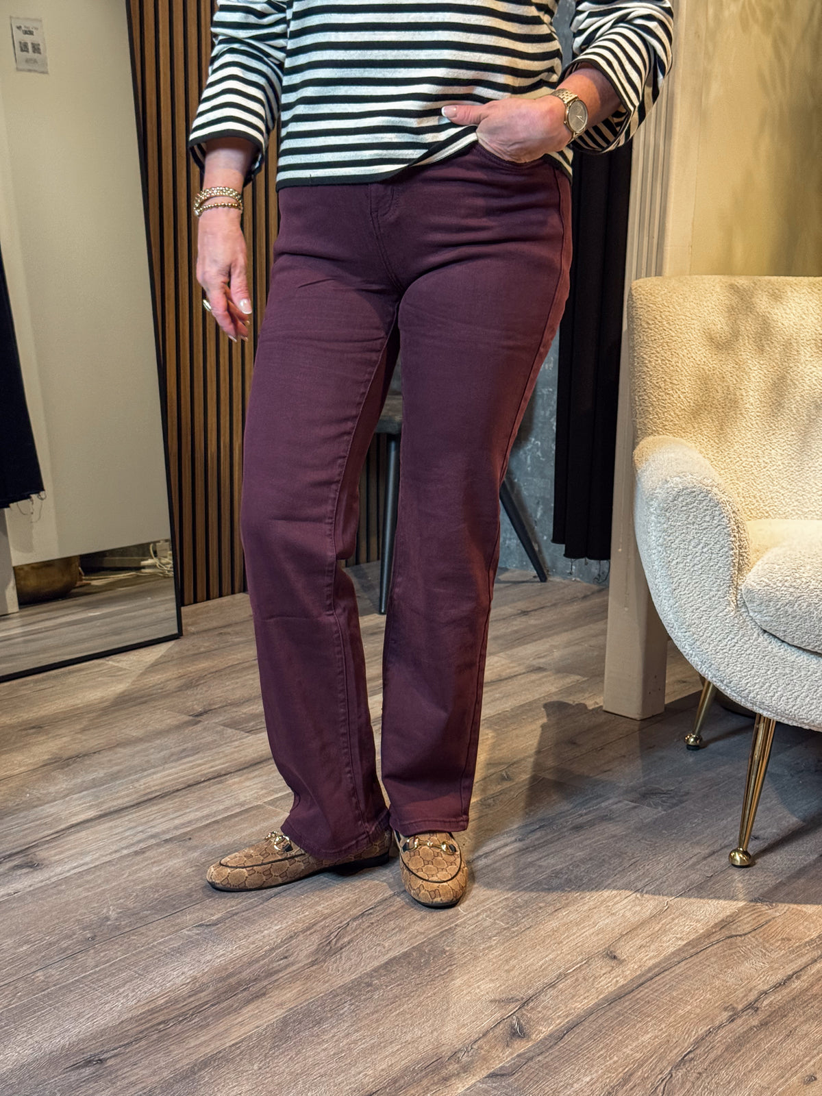 Norfy Straight Leg Jeans