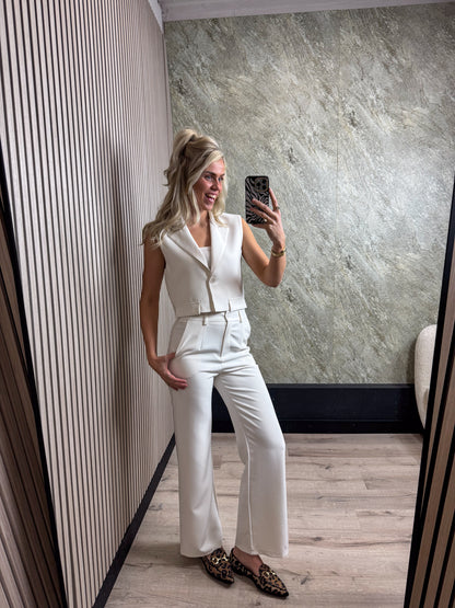 Cropped Gilet Lot