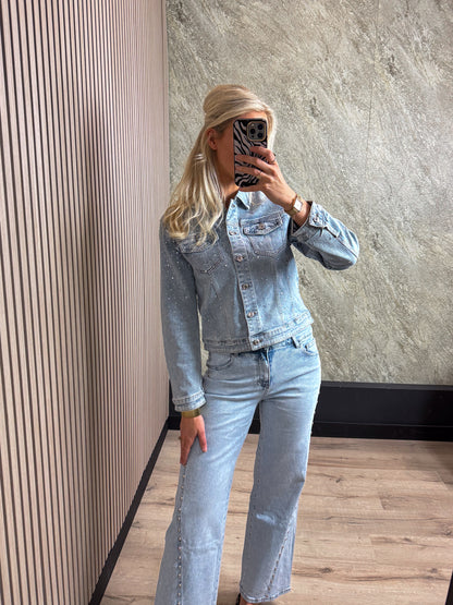 Denim Glitter Jasje