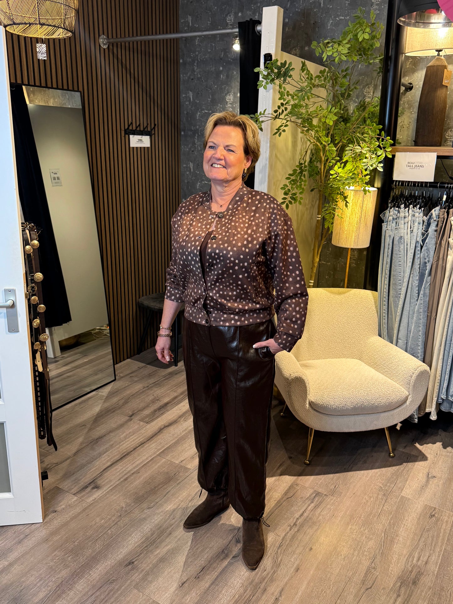 PU Leather broek - Jenny