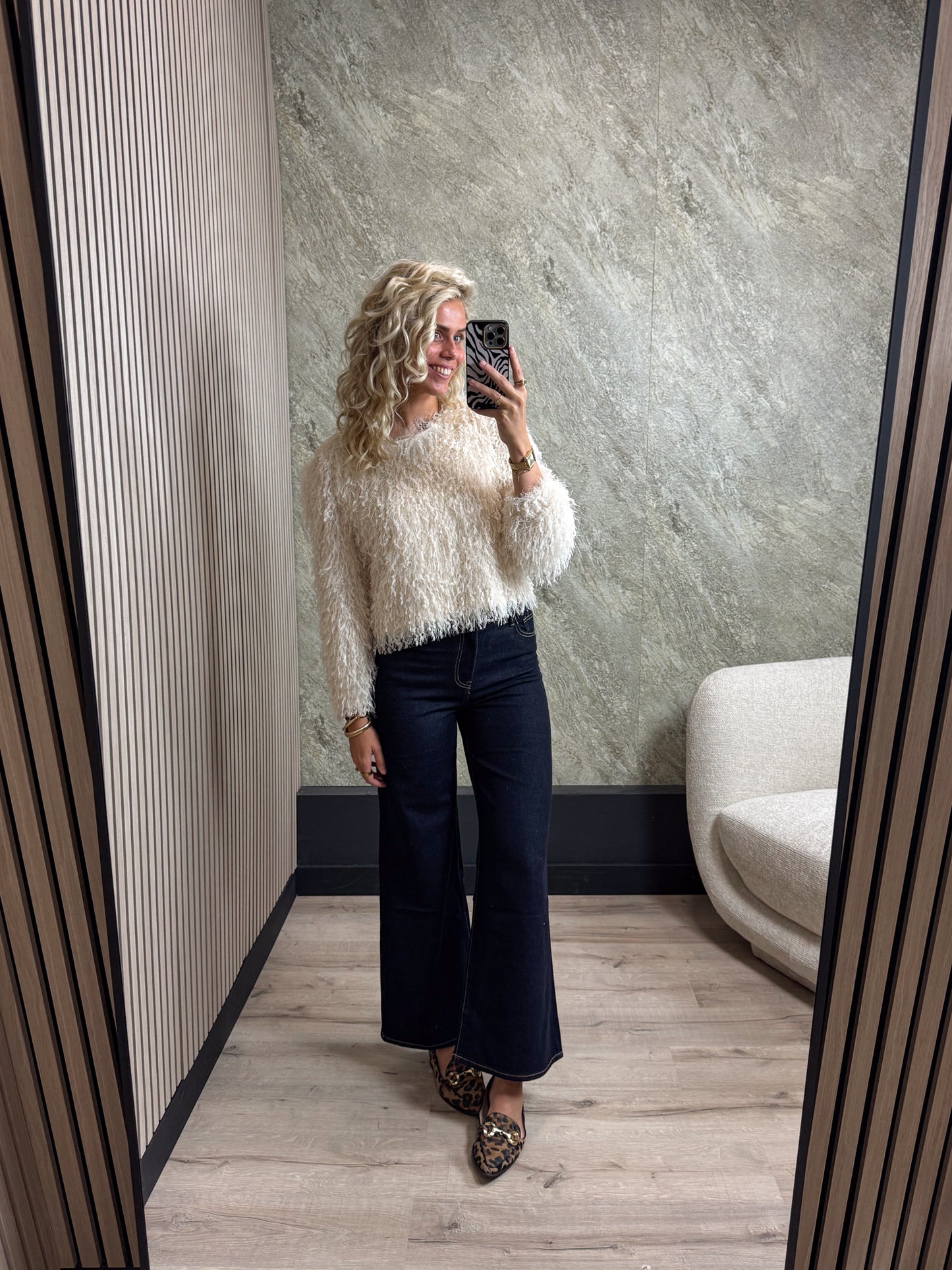 Wide Leg jeans - Dark Denim