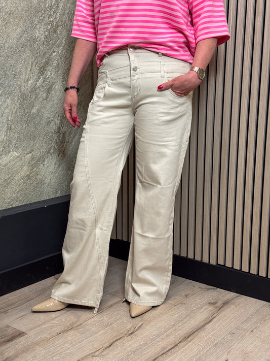 Jeans - Dubbele taille