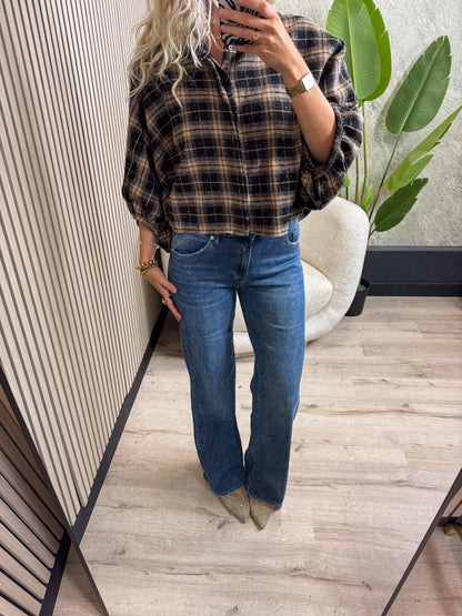 Tall Wide Leg Jeans - Blauw