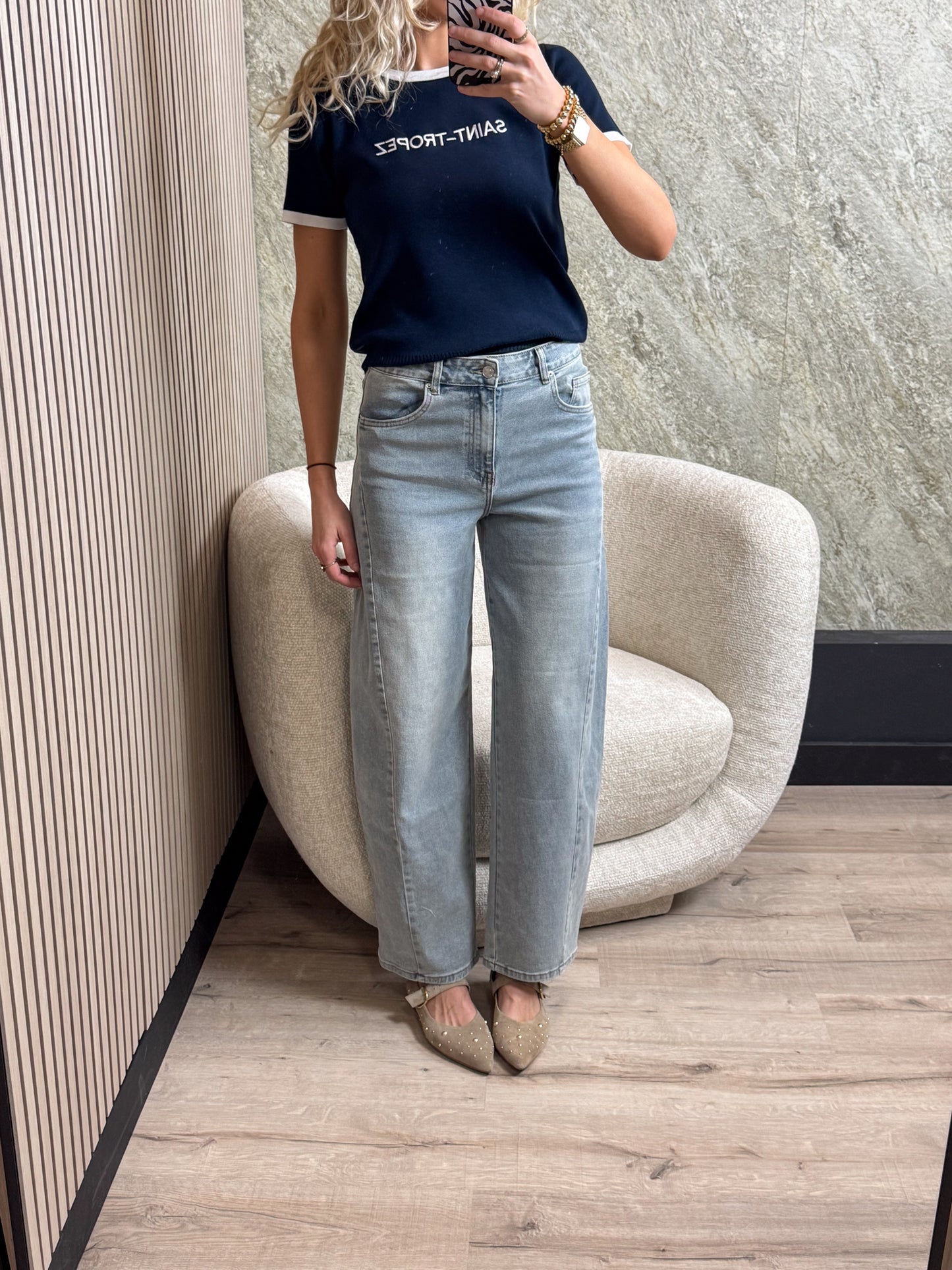 Wide Balloon Jeans
