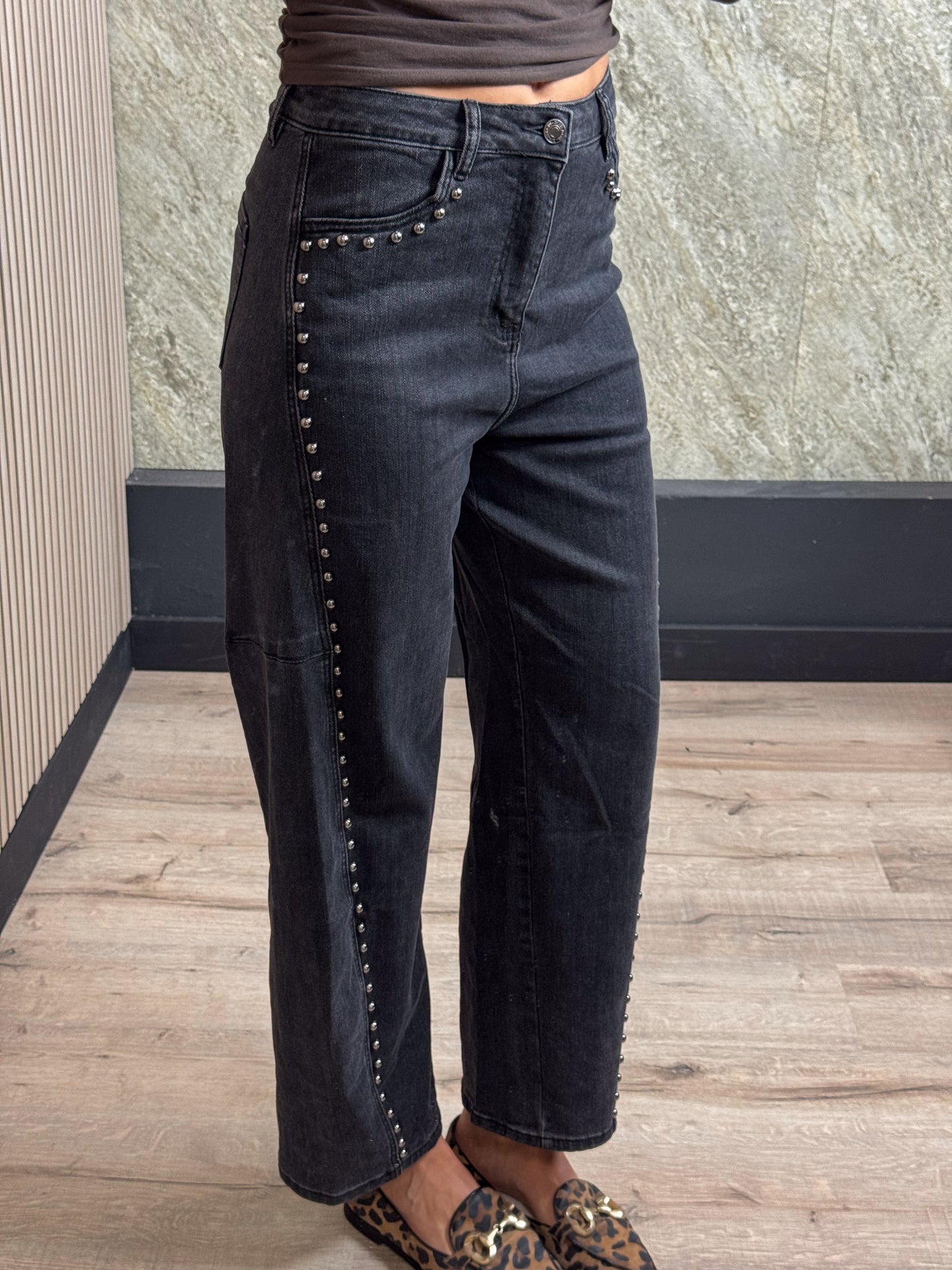 Balloon Jeans met Studs