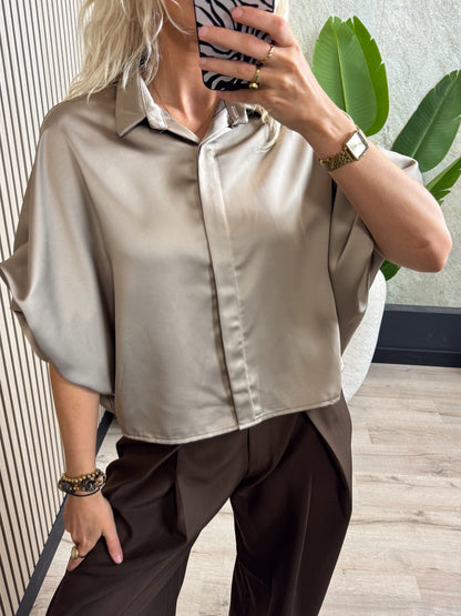 Satijnen Blouse
