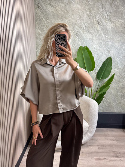 Satijnen Blouse