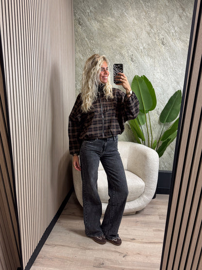 Tall Wide Leg Jeans - Grijs