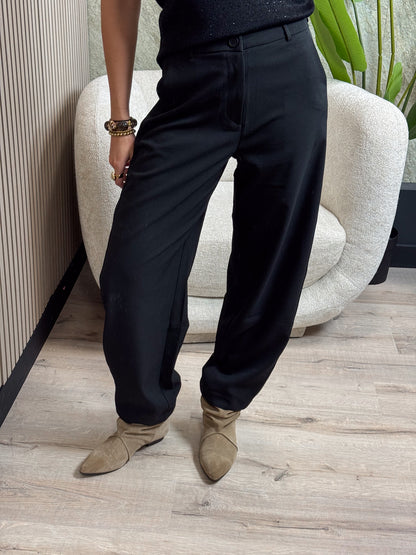Barrel Pantalon - Zwart