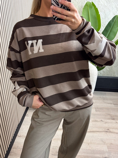 Sweater New York - Taupe