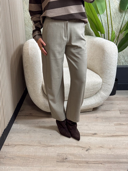 Barrel Pantalon - Taupe