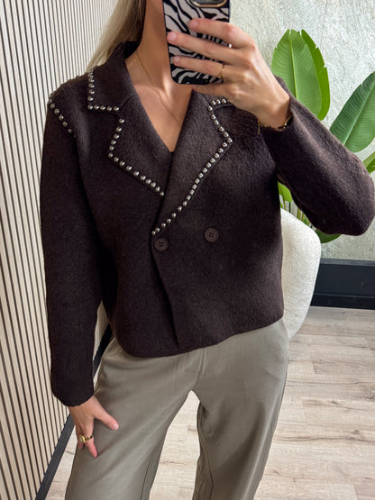 Jasje met Studs - Bruin