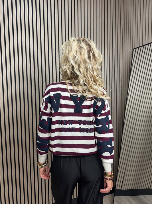 New York Stripe Trui
