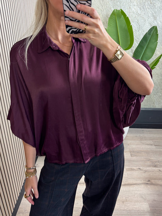 Blouse Kim - Plum