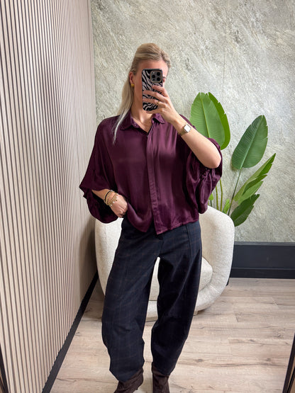 Blouse Kim - Plum