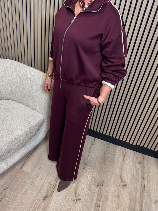Tracksuit - Bordeauxrood