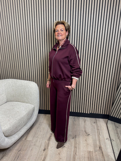 Tracksuit - Bordeauxrood