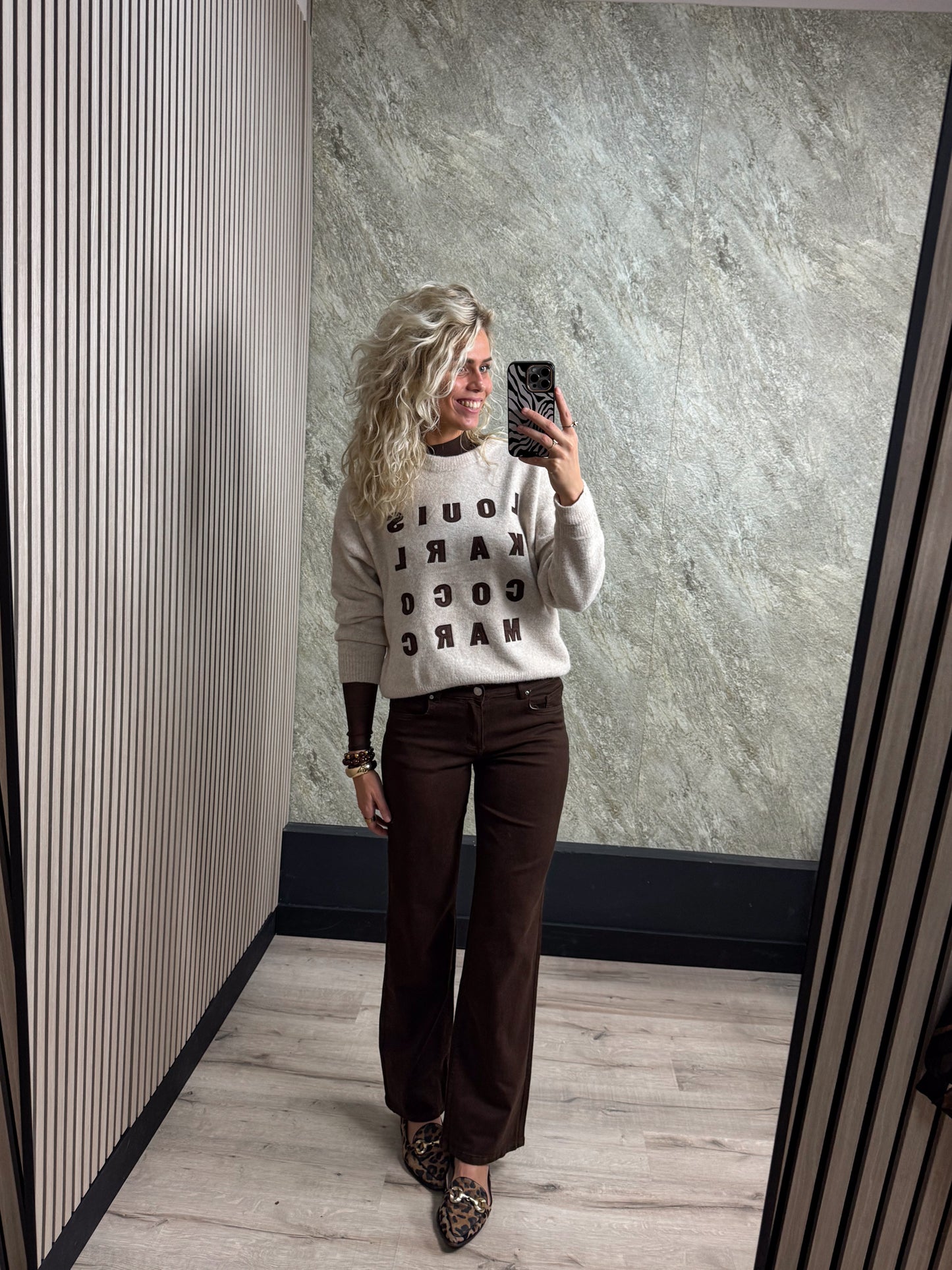 Wide Leg Jeans - Low waist