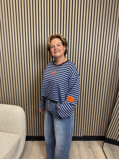 Longsleeve Atelier - Blauw