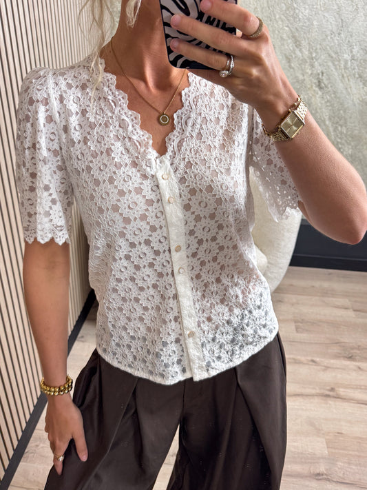 Kanten blouse