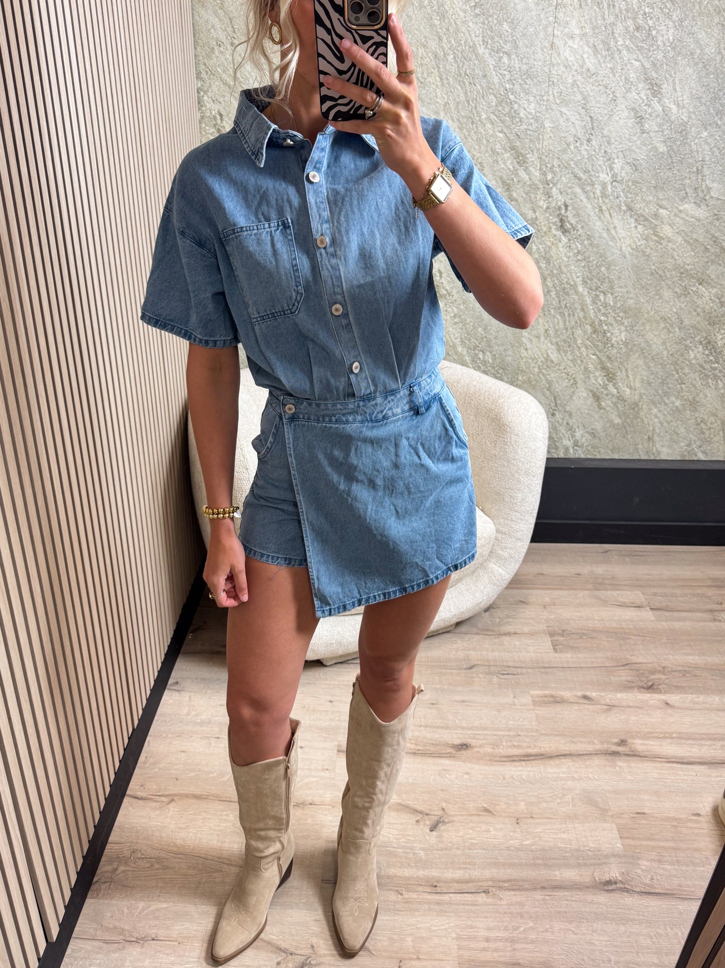 Playsuit - Denim