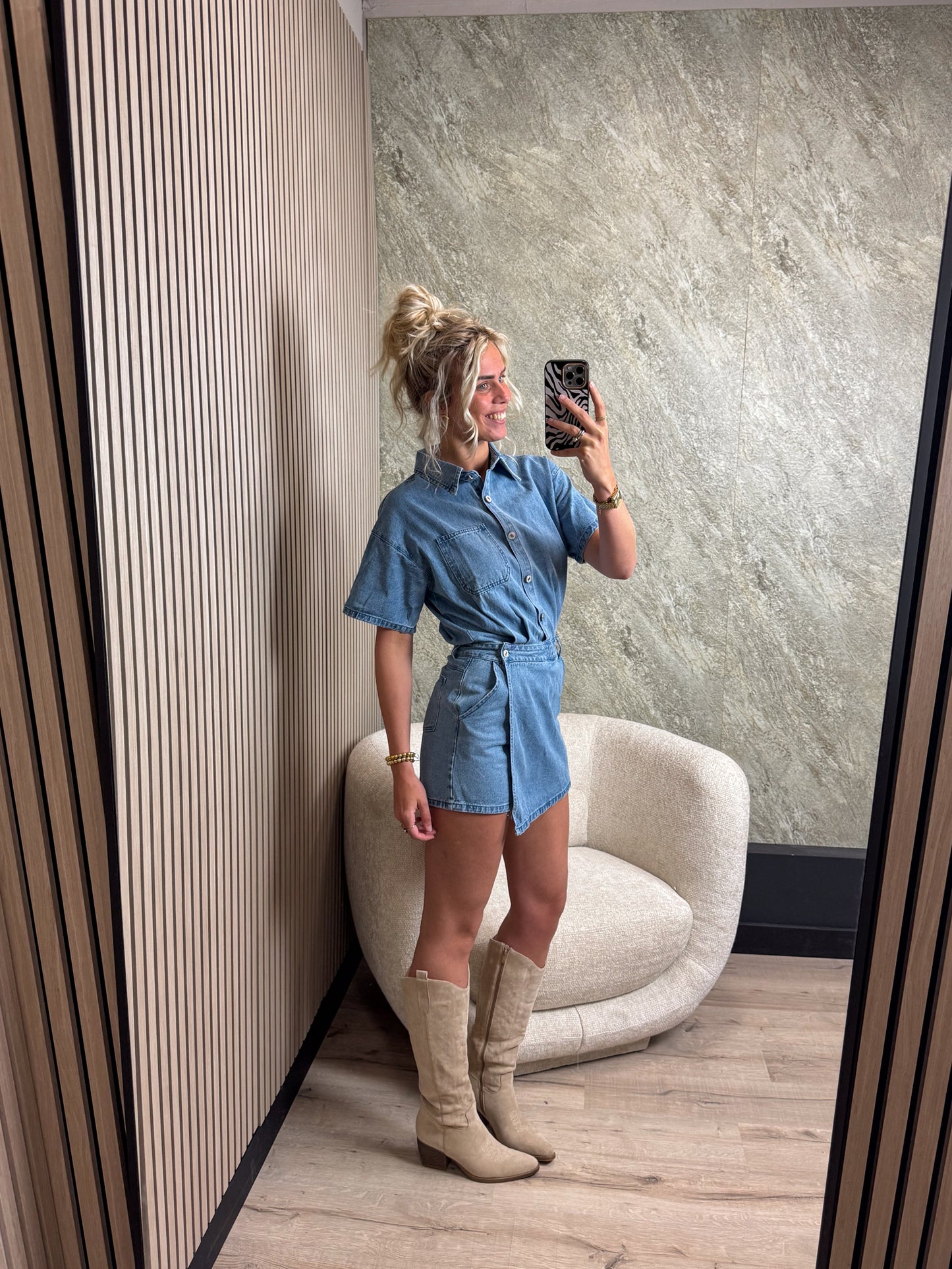 Playsuit - Denim
